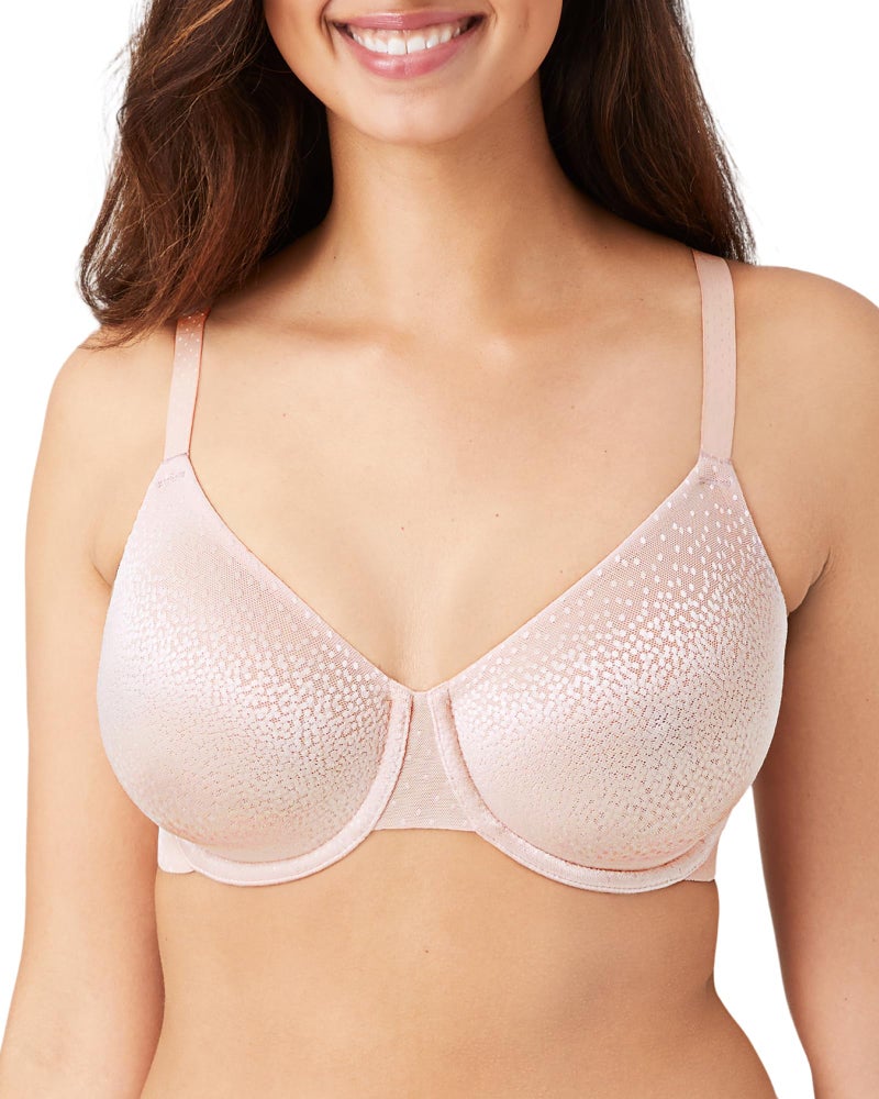 Wacoal Women's Back Appeal Underwire Bra, Rose dust, 38DD - Image 1